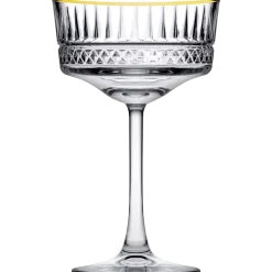Champagne coupe 26 cl Elysia gouden rand