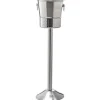 Champagne emmer op voet RVS 63cm
