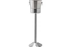 Champagne emmer op voet RVS 63cm