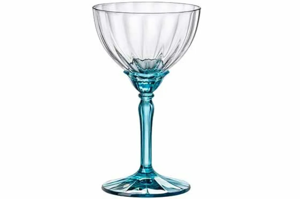 Champagneglas lichtblauw 24 cl Florian