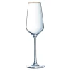 Champagneglas Ultime 21 cl met gouden rand