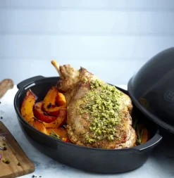 Chicken baker Fusain 41 cm Emile Henry
