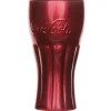 Coca Cola glas 37cl rood