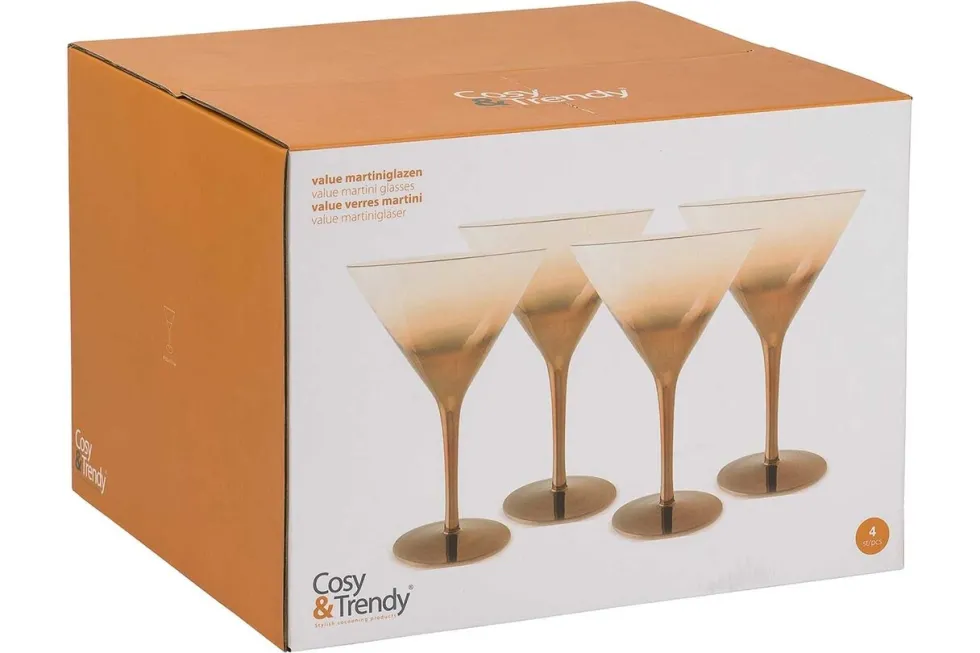 Cocktailglas Martini 26 cl Value koper