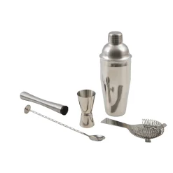 Cocktailset 5-delig RVS