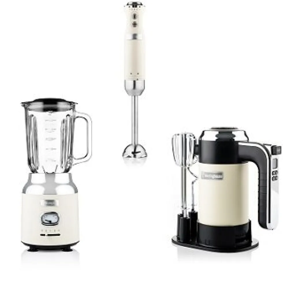Combinatie set 3-delig Retro Westinghouse Crème