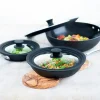 Deksel glas multi diameter 22-24 en 26 cm
