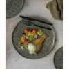 Dessertbord grijs-groen 21cm Istra