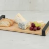 Dienblad bamboe 32 x 15 cm met handvat