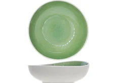 Diep bord 22cm Chrome Green