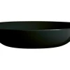 Diep bord 20 cm Diwali Zwart