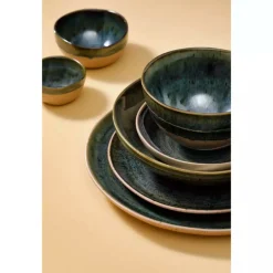 Diep bord 22 cm Palmer Wisteria Groen