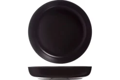 Diep bord 21,8 cm zwart Okinawa