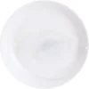 Diep bordje 20 cm Diwali marmer wit