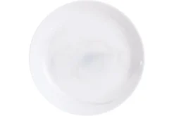 Diep bordje 20 cm Diwali marmer wit