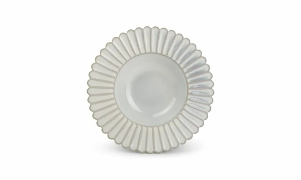 Diep bord Lotus Wit 24/ 13x4cm