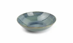 Diep bord Luce blauw 24x7cm