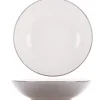 Diep bord rond Vince grijs 20 cm
