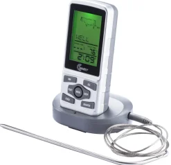 Draadloze vlees- en barbecue thermometer met timer