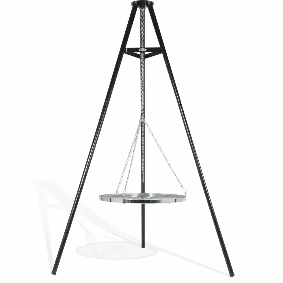 Driepoot bbq 170 cm met grillrooster 65cm HEAT Stativ