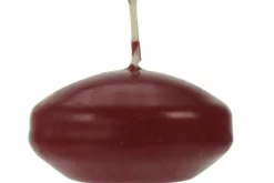 Drijfkaars Bordeaux - Set van 10 stuks