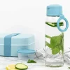 Drinkfles 500 ml lichtblauw Amuse