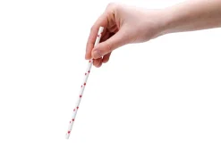 Drinkrietjes papier Stars 50 stuks