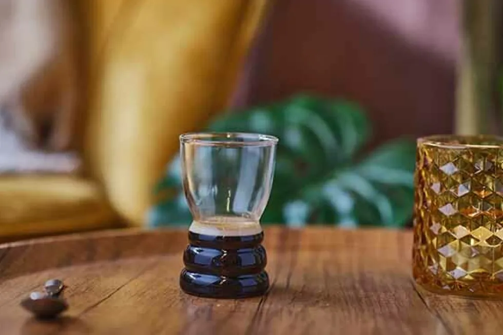 Espresso koffie glas 10 cl Barista Omagio