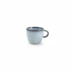 Espressokop 9 cl en schotel licht blauw Marrakesh