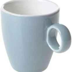 Espressokop 6,5 cl licht blauw Bart Maastricht Porselein Colour Cafe