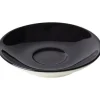 Espresso schotel 11 cm zwart Bart Maastricht Porselein Colour Cafe