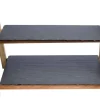 Etagere leisteen- hout 40 cm