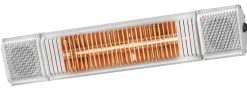 Eurom Heat and Beat Terrasverwarmer hangend Wit