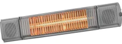 Eurom Heat and Beat Terrasverwarmer hangend Grijs