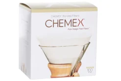 Filters set van 100 voorgevouwen Chemex Classic