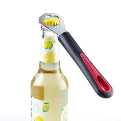 Flesopener Gallant RVS Zwart/Rood