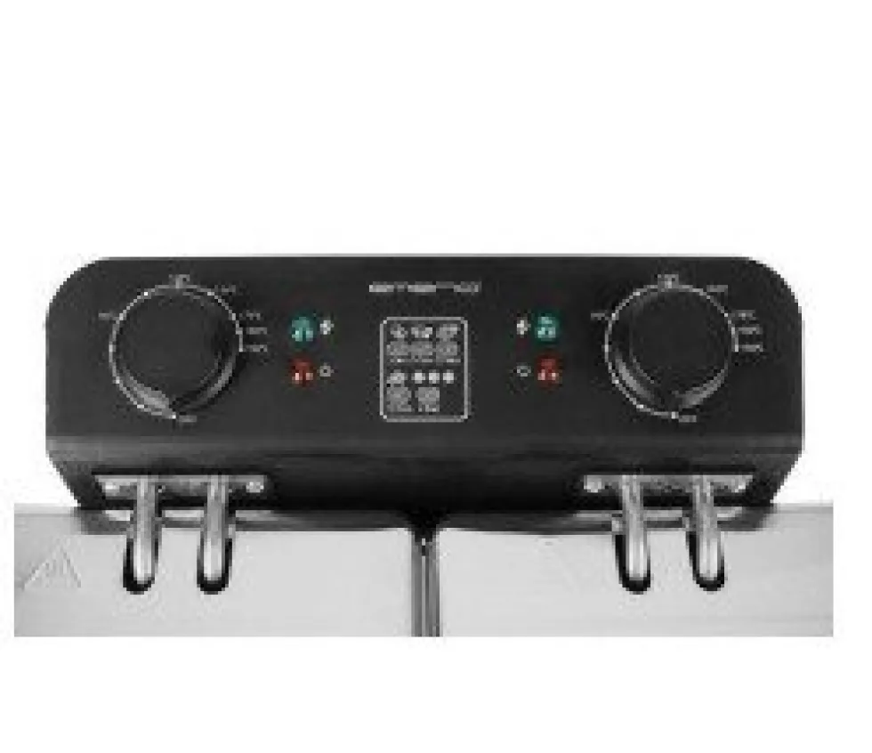 Friteuse 2 x 3 liter Emerio
