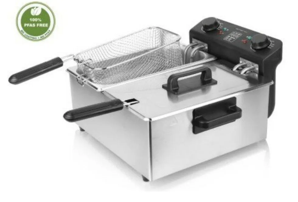 Friteuse 2 x 3 liter Emerio