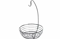 Fruitmand met bananenhanger zwart