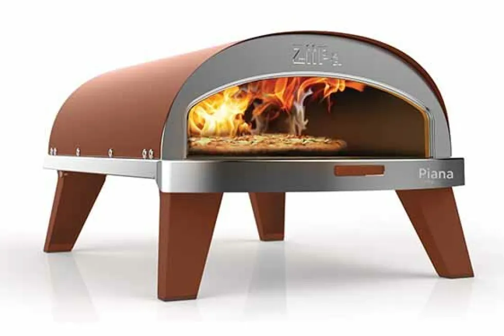 Gas pizzaoven terracotta 40 cm x 67 cm ZiiPa