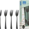 Gebaksvorkjes set van 6 Austin Vintage zwart Amefa
