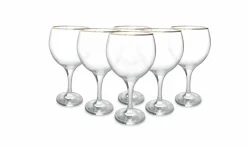 Gin Tonic glas Florence 64,5cl met gouden rand