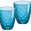 Glas 31 cl Concepto Bulle Pepite blauw