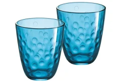 Glas 31 cl Concepto Bulle Pepite blauw