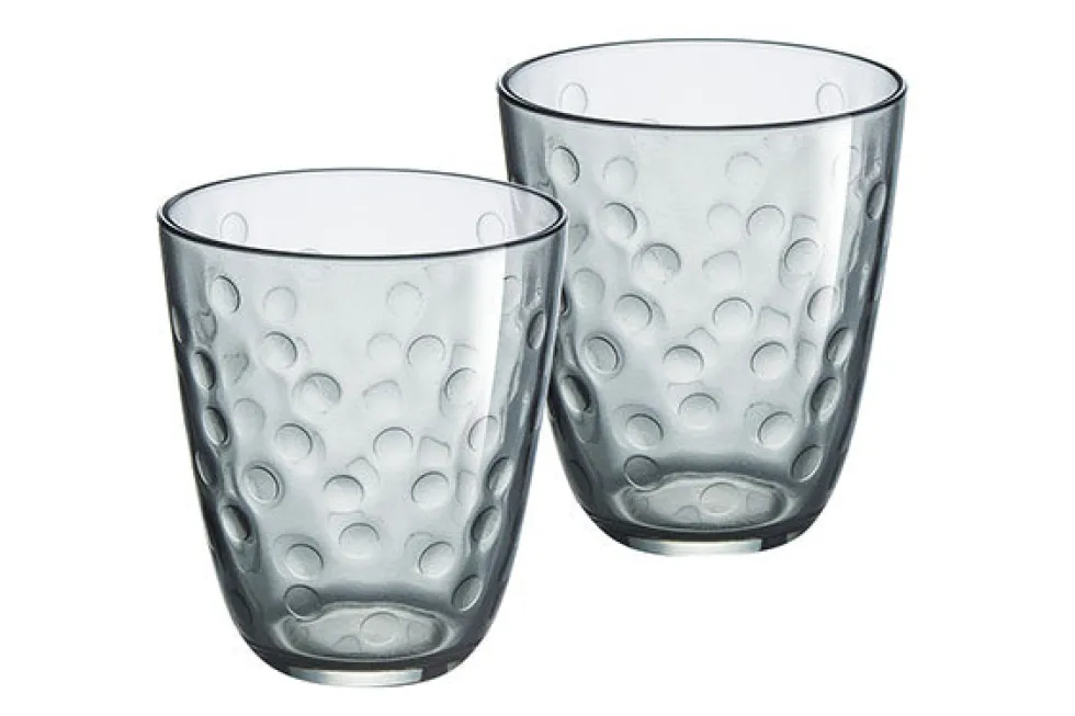 Glas 31 cl Concepto Bulle Pepite grijs