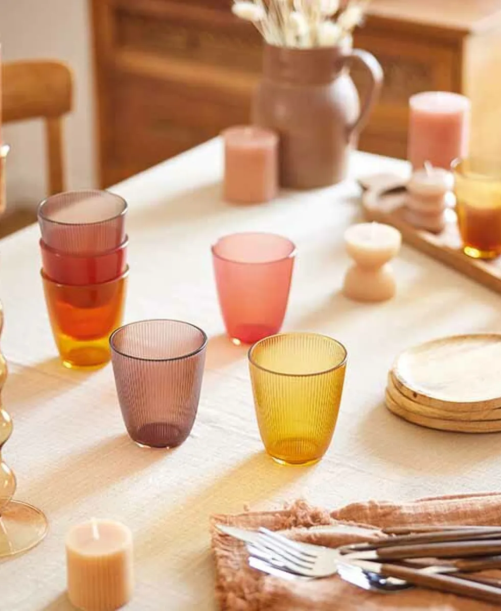 Glas 31 cl Concepto Stripy Jasper