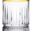 Glas 35,5 cl Elysia gouden rand