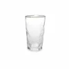 Glas 46 cl met gouden randje Florence