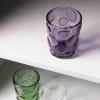 Glas 33 cl Spot paars