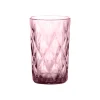 Glas 340 ml roze Gemstone Amethyst